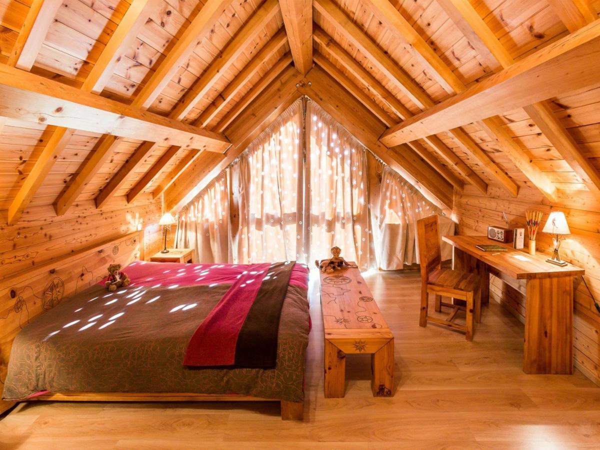 Chalet 6 Pers Avec Spa, Terrasse Plein Sud A Saint-Michel-De-Chaillol - Fr-1-393-22 Exteriér fotografie