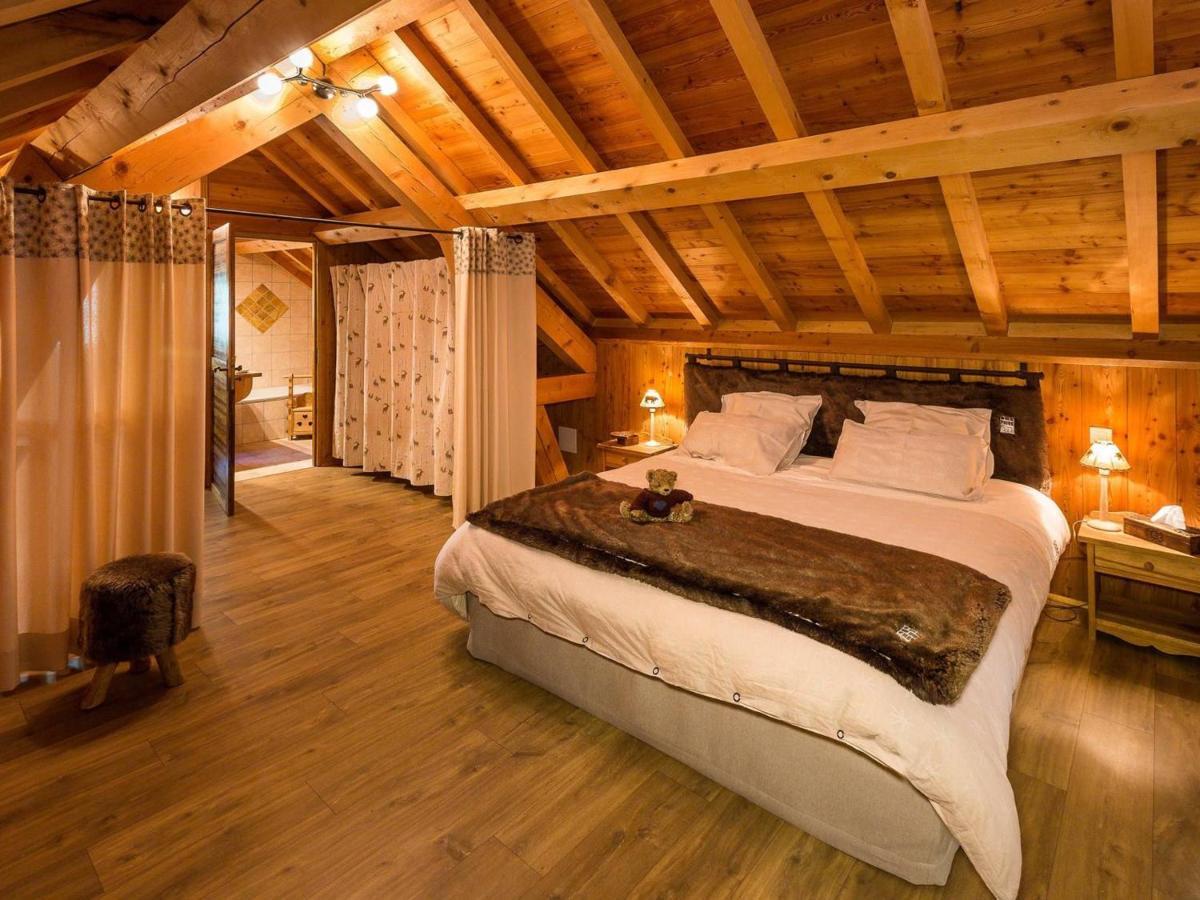 Chalet 6 Pers Avec Spa, Terrasse Plein Sud A Saint-Michel-De-Chaillol - Fr-1-393-22 Exteriér fotografie