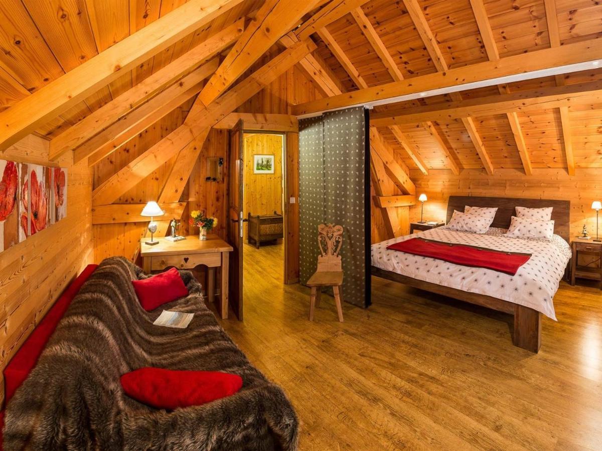 Chalet 6 Pers Avec Spa, Terrasse Plein Sud A Saint-Michel-De-Chaillol - Fr-1-393-22 Exteriér fotografie