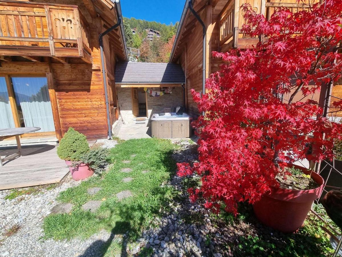 Chalet 6 Pers Avec Spa, Terrasse Plein Sud A Saint-Michel-De-Chaillol - Fr-1-393-22 Exteriér fotografie