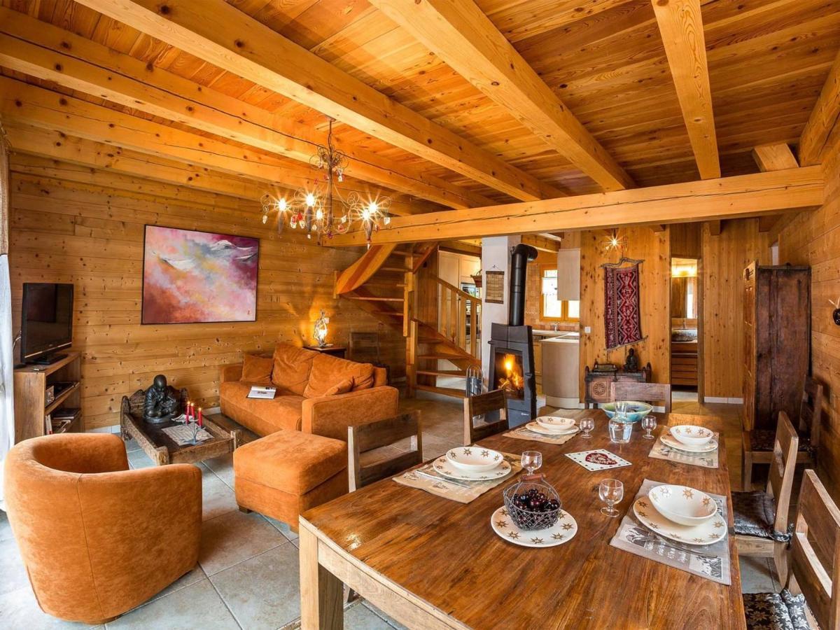 Chalet 6 Pers Avec Spa, Terrasse Plein Sud A Saint-Michel-De-Chaillol - Fr-1-393-22 Exteriér fotografie