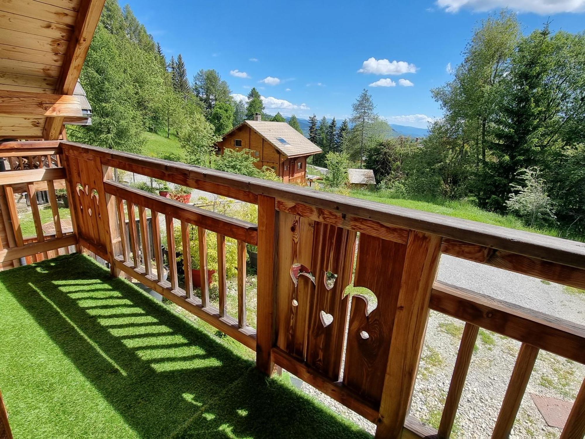Chalet 6 Pers Avec Spa, Terrasse Plein Sud A Saint-Michel-De-Chaillol - Fr-1-393-22 Exteriér fotografie