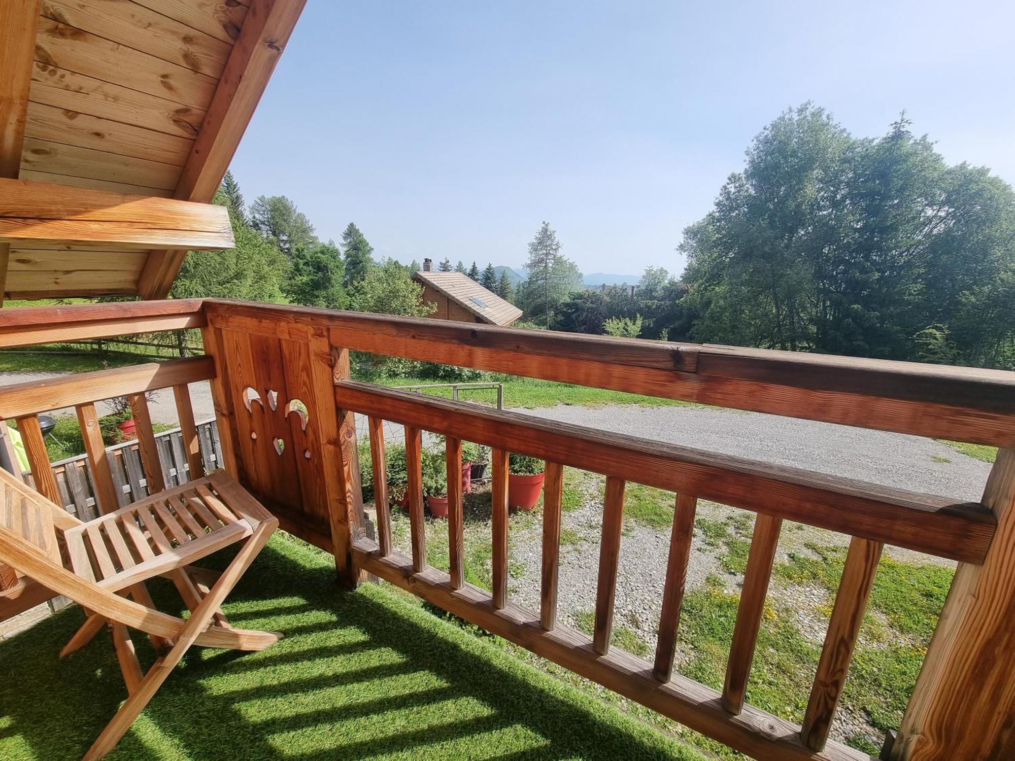 Chalet 6 Pers Avec Spa, Terrasse Plein Sud A Saint-Michel-De-Chaillol - Fr-1-393-22 Exteriér fotografie