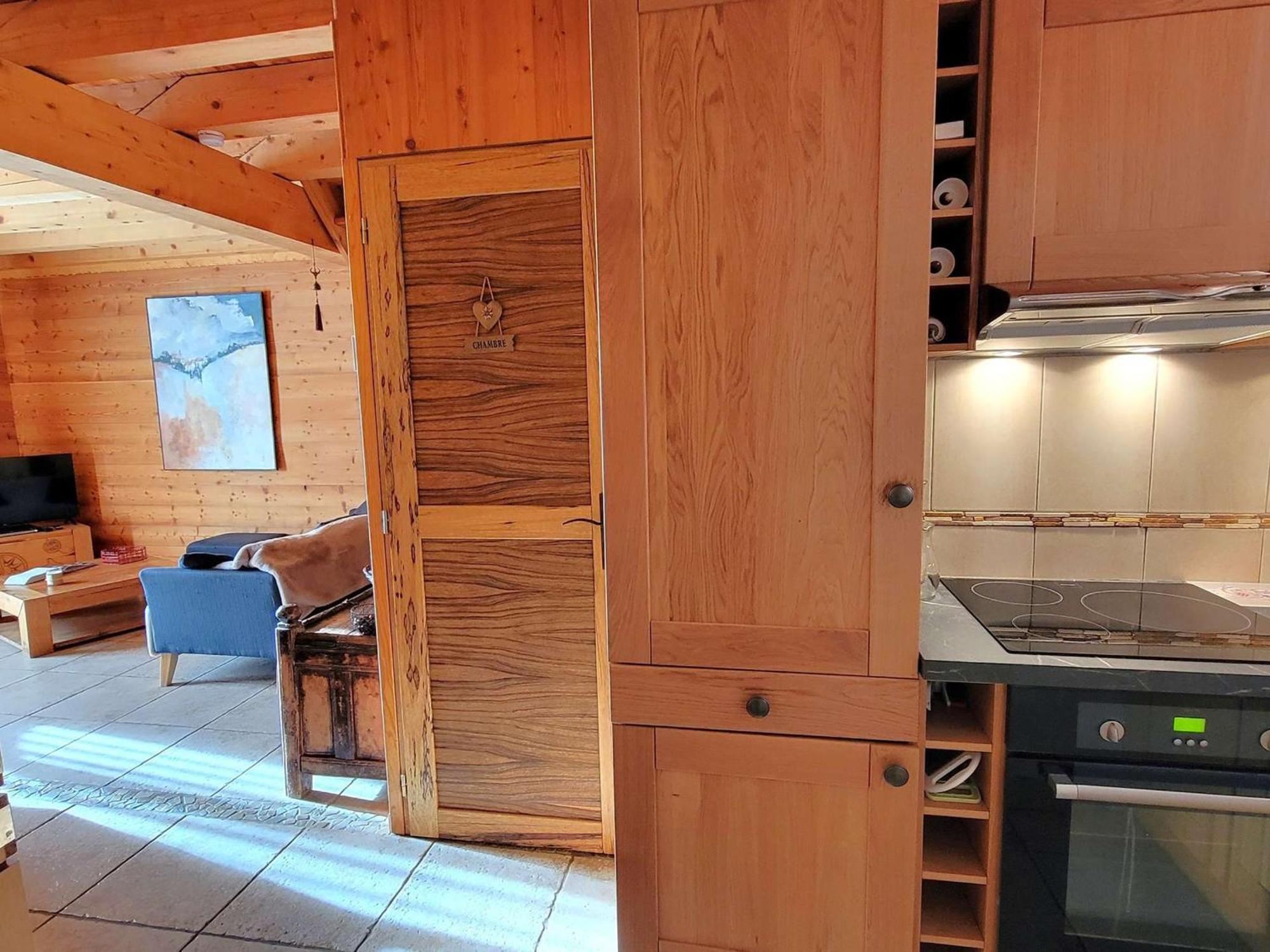 Chalet 6 Pers Avec Spa, Terrasse Plein Sud A Saint-Michel-De-Chaillol - Fr-1-393-22 Exteriér fotografie