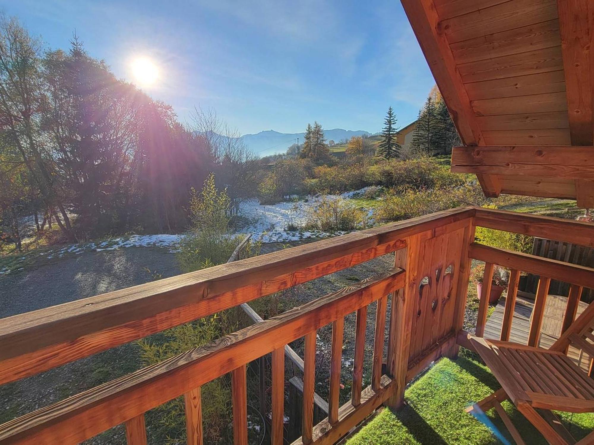 Chalet 6 Pers Avec Spa, Terrasse Plein Sud A Saint-Michel-De-Chaillol - Fr-1-393-22 Exteriér fotografie