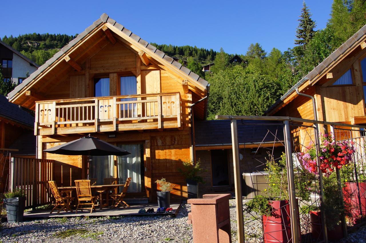 Chalet 6 Pers Avec Spa, Terrasse Plein Sud A Saint-Michel-De-Chaillol - Fr-1-393-22 Exteriér fotografie