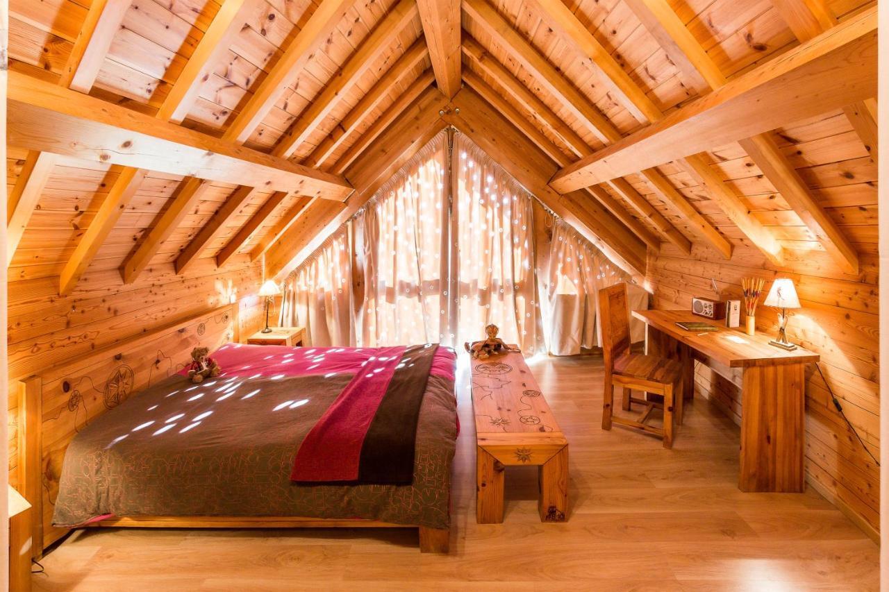 Chalet 6 Pers Avec Spa, Terrasse Plein Sud A Saint-Michel-De-Chaillol - Fr-1-393-22 Exteriér fotografie